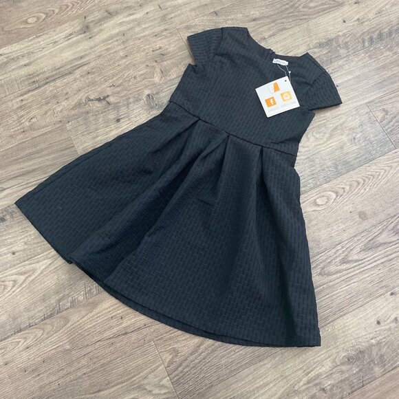 NWT Junie Blake Black Larynn Dress With Zipper Closure Size S - Picture 3 of 10